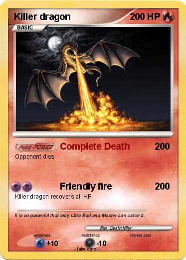 Pokemon Killer dragon