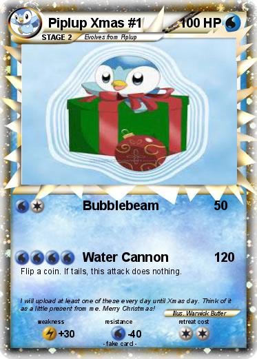 Pokemon Piplup Xmas #1
