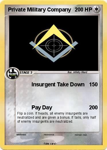 Pokemon Private Military Company