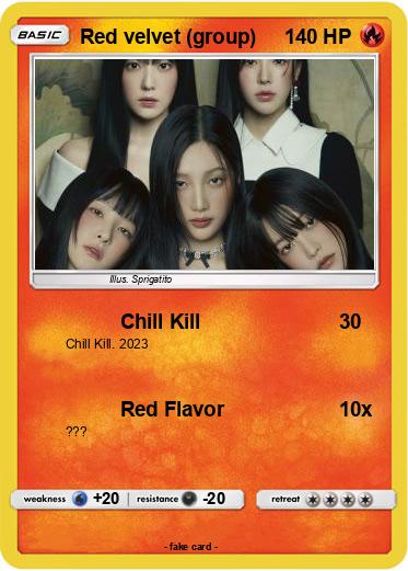 Pokemon Red velvet (group)