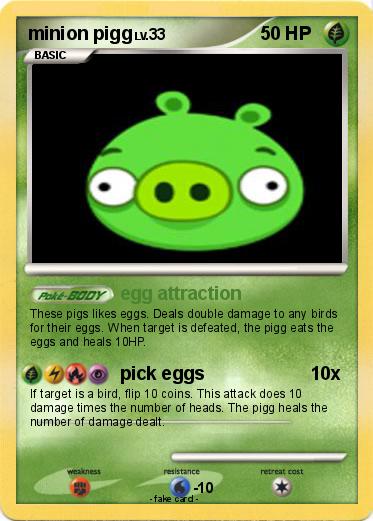 Pokemon minion pigg