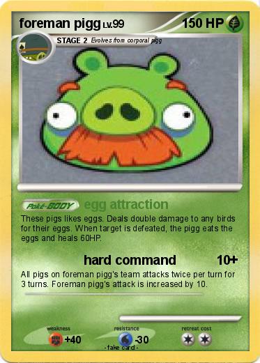 Pokemon foreman pigg
