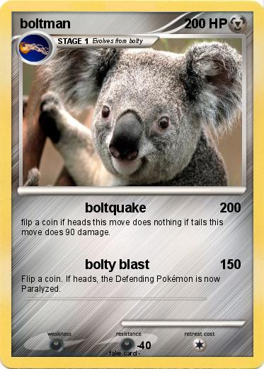 Pokemon boltman