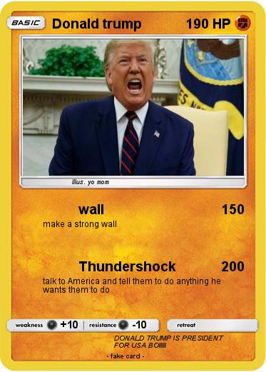 Pokemon Donald trump