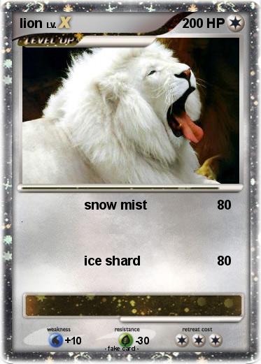 Pokemon lion