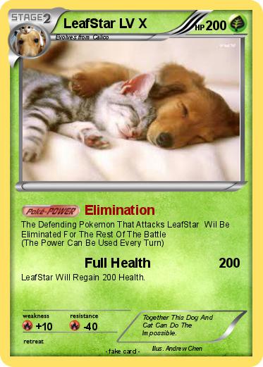 Pokemon LeafStar LV X