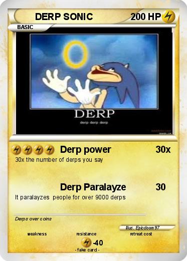 Pokemon DERP SONIC