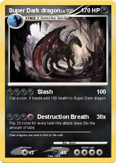 Pokemon Super Dark dragon