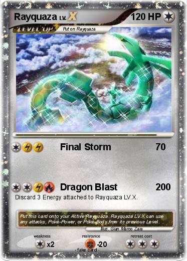 Pokemon Rayquaza