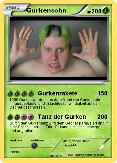 Pokemon Gurkensohn