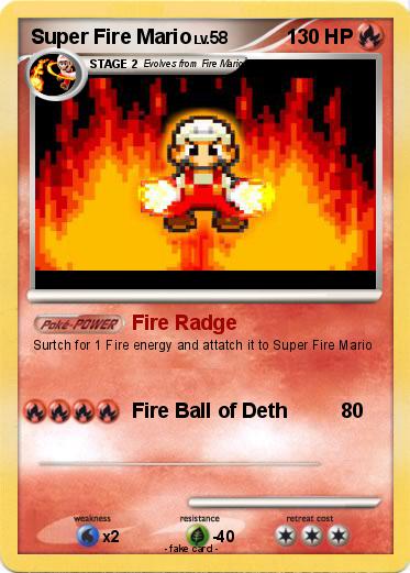Pokemon Super Fire Mario