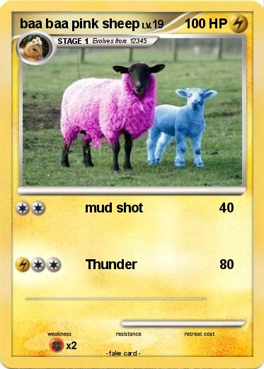 Pokemon baa baa pink sheep