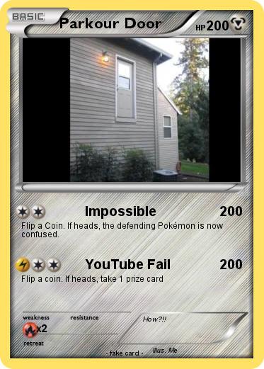 Pokemon Parkour Door