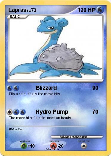 Pokemon Lapras