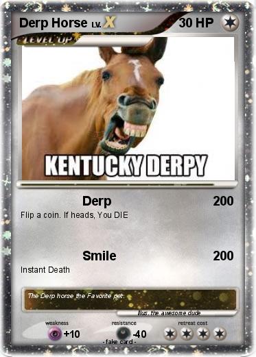 Pokemon Derp Horse