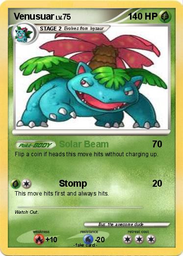 Pokemon Venusuar