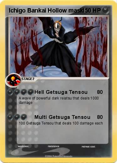 Pokemon Ichigo Bankai Hollow mask