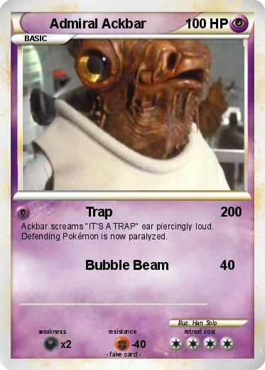Pokemon Admiral Ackbar