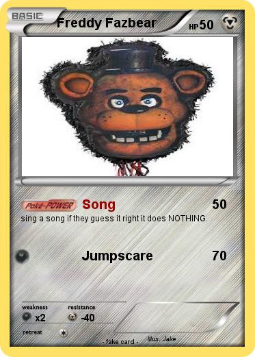 Pokemon Freddy Fazbear