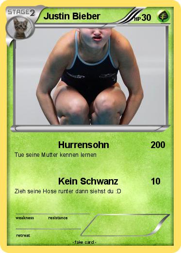 Pokemon Justin Bieber