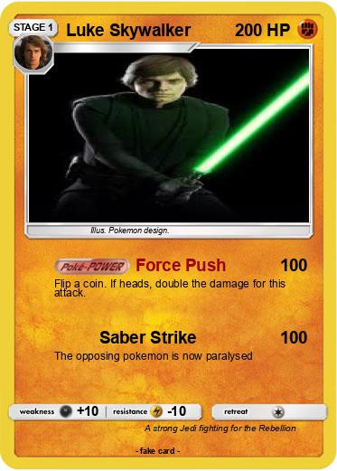 Pokemon Luke Skywalker
