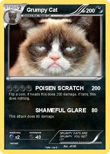 Pokemon Grumpy Cat