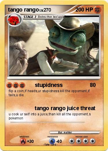 Pokemon tango rango