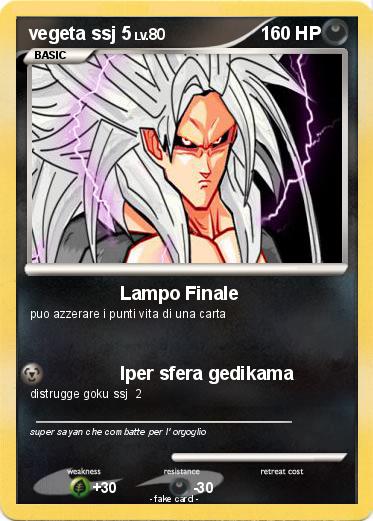 Pokemon vegeta ssj 5