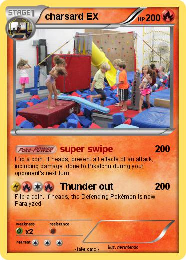 Pokemon charsard EX