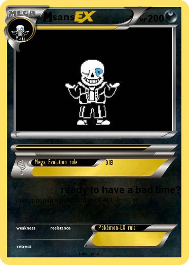 Pokemon sans