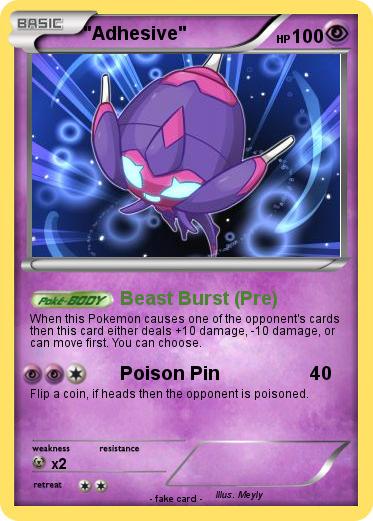 Pokemon "Adhesive"