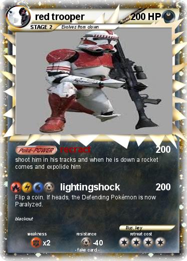 Pokemon red trooper
