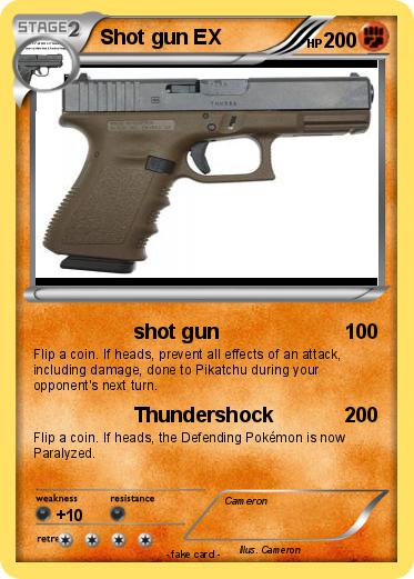 Pokemon Shot gun EX