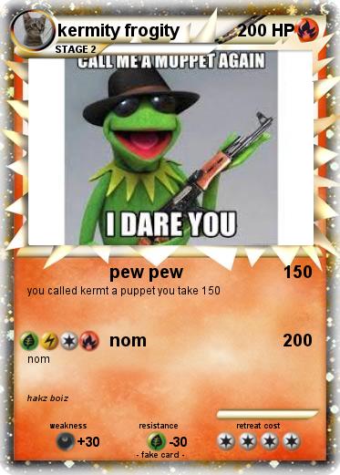 Pokemon kermity frogity