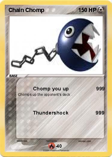 Pokemon Chain Chomp