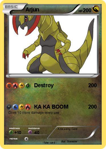 Pokemon Arjun