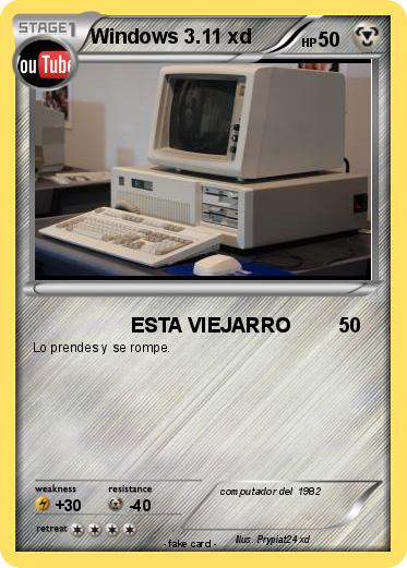 Pokemon Windows 3.11 xd
