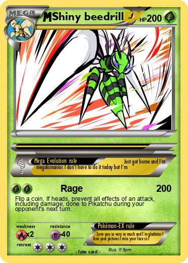 Pokemon Shiny beedrill