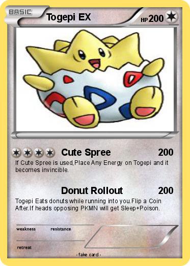 Pokemon Togepi EX