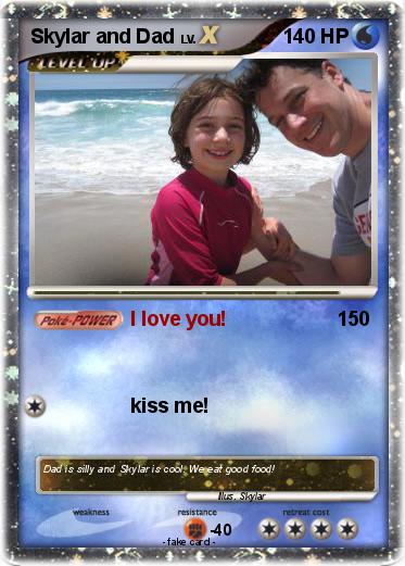 Pokemon Skylar and Dad