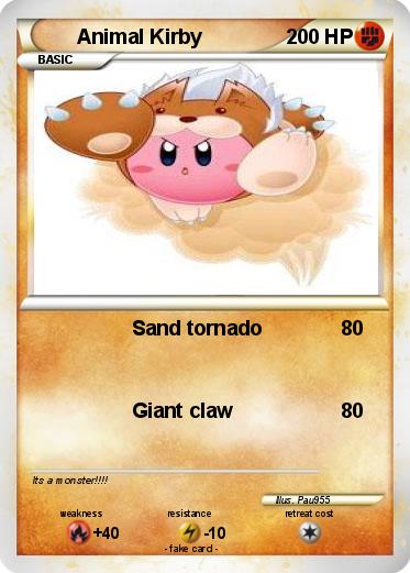 Pokemon Animal Kirby