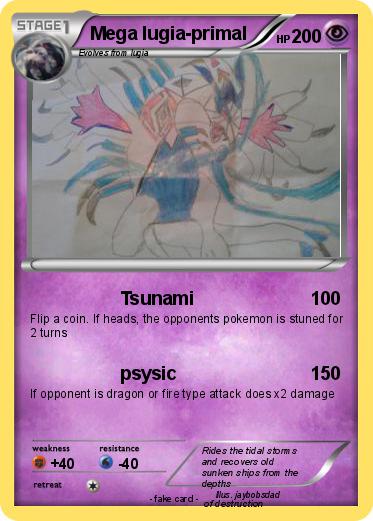 Pokemon Mega lugia-primal