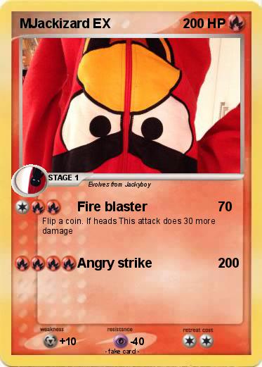 Pokemon MJackizard EX