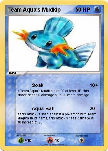Pokemon Team Aqua's Mudkip