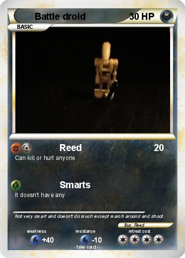 Pokemon Battle droid