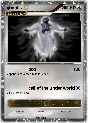 Pokemon ghost