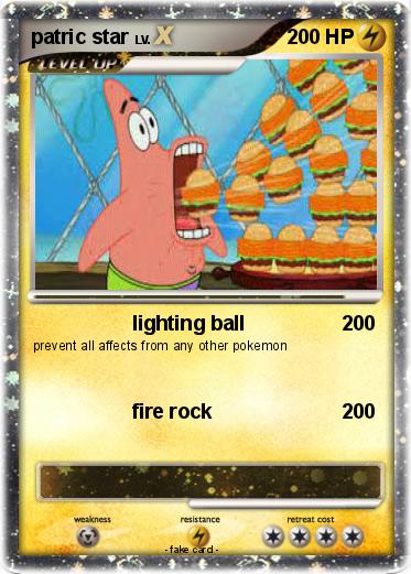 Pokemon patric star