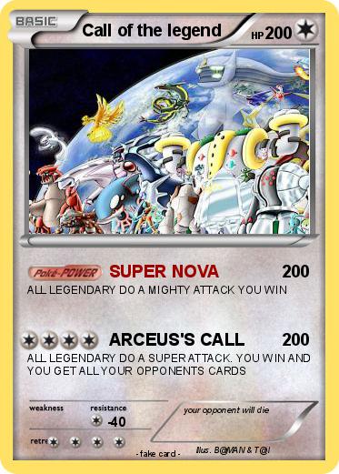 Pokemon Call of the legend