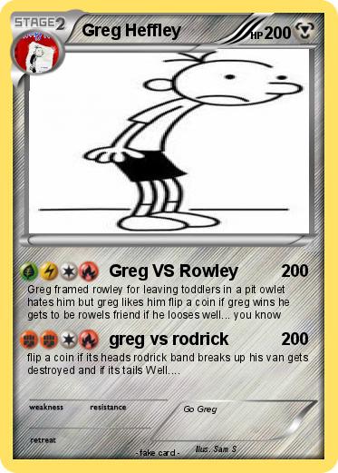 Pokemon Greg Heffley