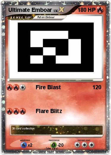 Pokemon Ultimate Emboar